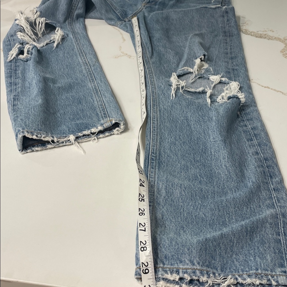 Agolde Distressed High Rise Jean | 27 (altered) - Picture 10 of 13